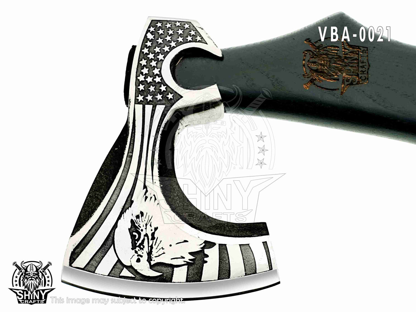 19 " Axes Berserker Axe Hatchet Tomahawk Battle Axe-Handmade Viking Axe with Carbon Steel Head with Ashwood Handle Viking Gifts for Men with Premium Quality Leather Sheath (SCA 21)