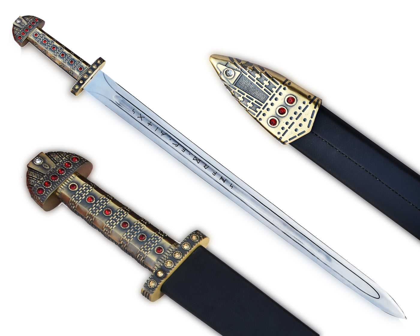  Ragnar Lothbrok Sword & Axe Vikings Sword of Kings